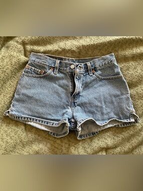 Levi's Denim Jean Shorts - Light Blue